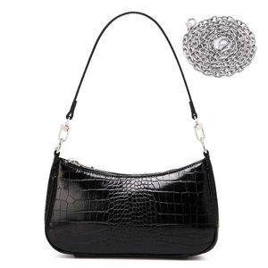 Womens Handbags Crossbody Clutch Purses 90s Y2k Bags B-Large Black
